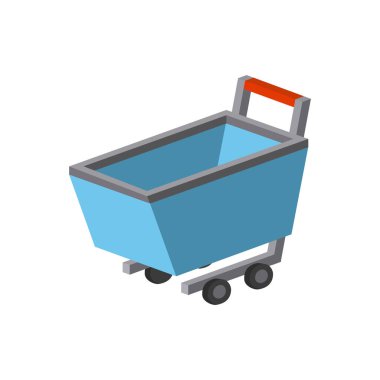 İzometrik tasarım alışveriş