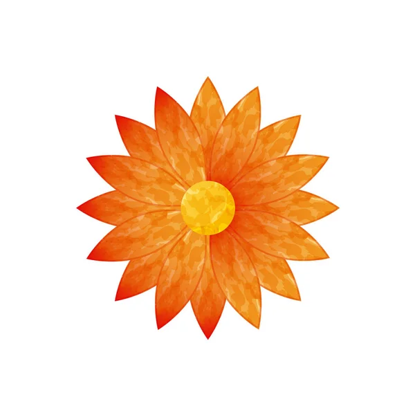 Schönes Blumendesign — Stockvektor