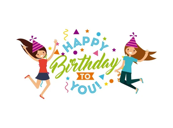 Happy birthday design — Stock Vector