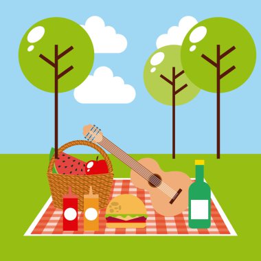 Piknik konsept tasarımı