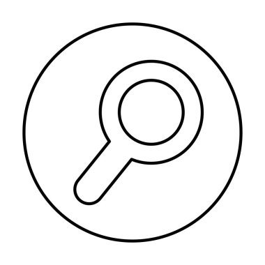 Arama büyüteç simgesini