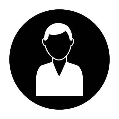 adam avatar karakter simgesi