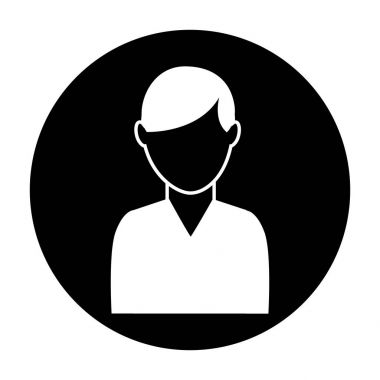 adam avatar karakter simgesi