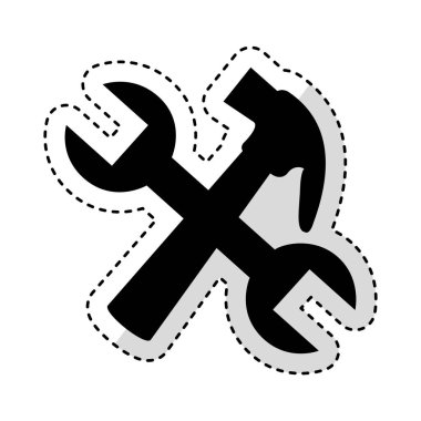 çekiç ve anahtar Araçlar