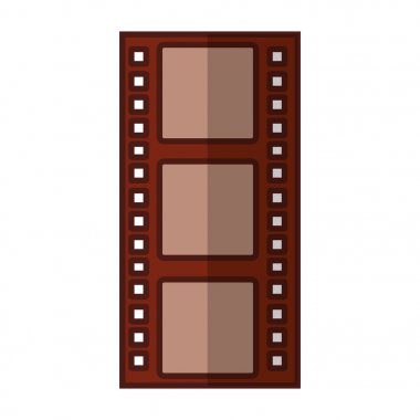 Kaset film kayıt izole simgesi