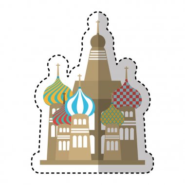 Taj mahal izole simgesi