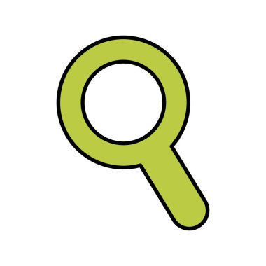 Arama büyüteç simgesini