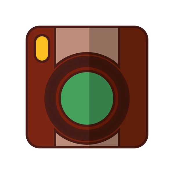 Video handycam icono aislado — Vector de stock