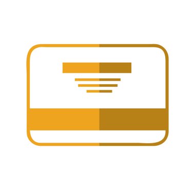 kredi kartı izole simgesi