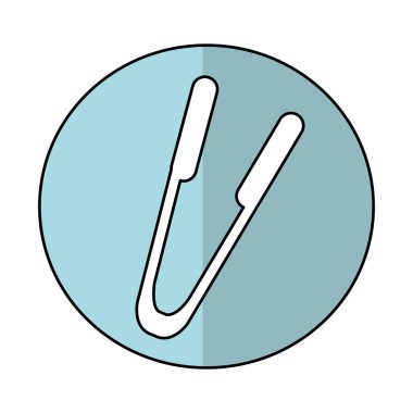 pense mutfak çatal bıçak izole simgesi