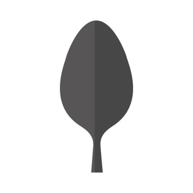 kaşık mutfak çatal bıçak izole simgesi