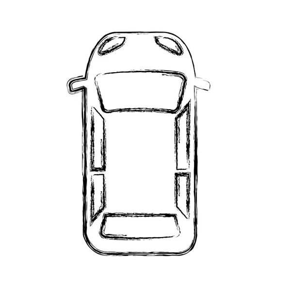 車車両の分離アイコン — ストックベクタ