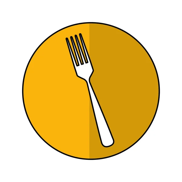 叉叉厨房餐具隔离图标 — 图库矢量图片