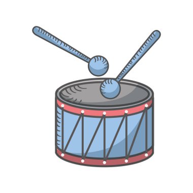 ekibinde enstrüman izole simgesi