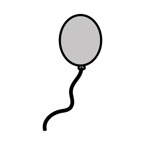 Ballons fête aérienne — Image vectorielle