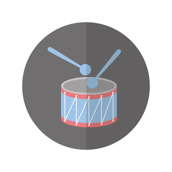 Drump instrument isolerade ikonen — Stock vektor