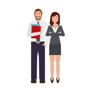 iş çift avatarlar karakter