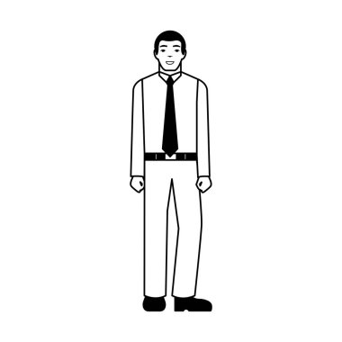 işadamı avatar karakter simgesi