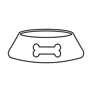 kemik ile maskot çanak