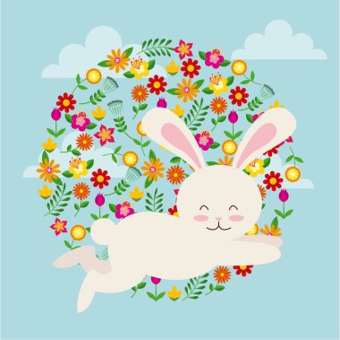 Mutlu Paskalya gün tasarım