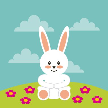 Mutlu Paskalya gün tasarım