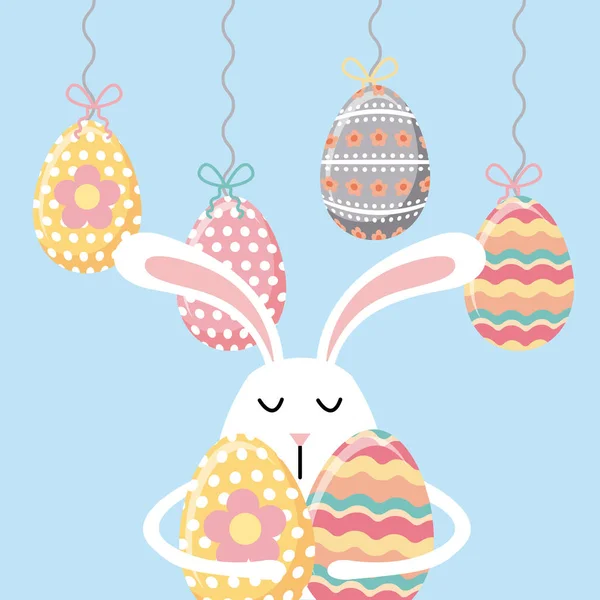 Happy easter day design — Stock Vector