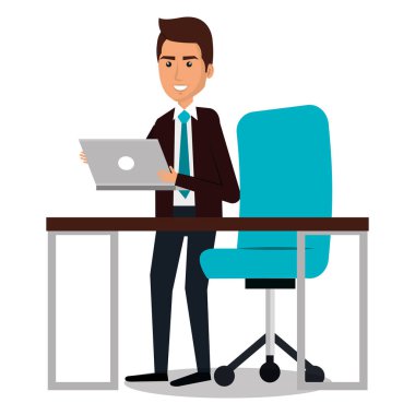 office simgesini işadamı avatar