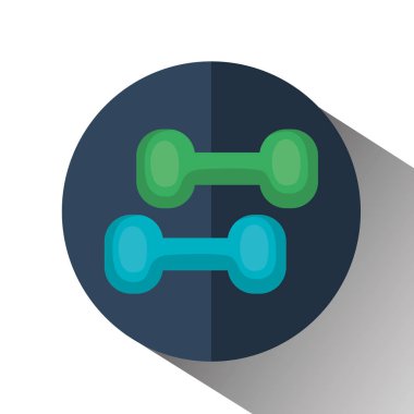 ağırlık kaldırma ekipmanları simgesi