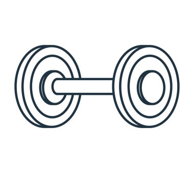 ağırlık kaldırma ekipmanları simgesi