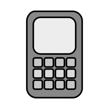 cep telefonu cihaz izole simgesi