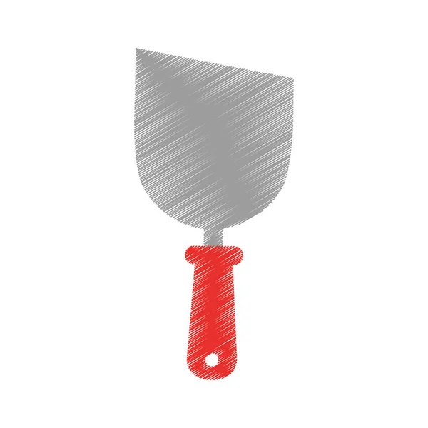 Spatula építését eszköz ikon — Stock Vector