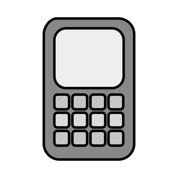 Dispositivo de celular ícone isolado — Vetor de Stock