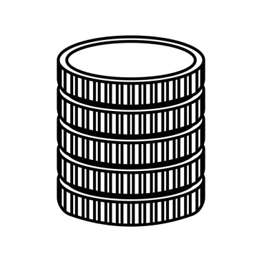 sikke para izole simgesi