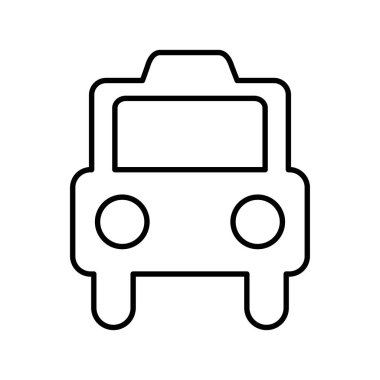 taksi hizmeti genel simgesi