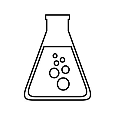 tüp test laboratuvarı simgesi