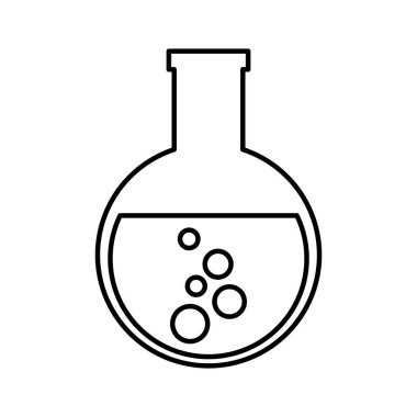 tüp test laboratuvarı simgesi