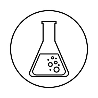 tüp test laboratuvarı simgesi