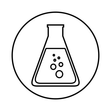 tüp test laboratuvarı simgesi