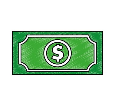 Fatura para izole simgesi