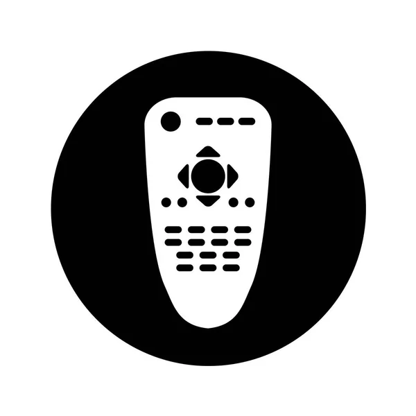 Remoto contgrol icono de la televisión — Vector de stock