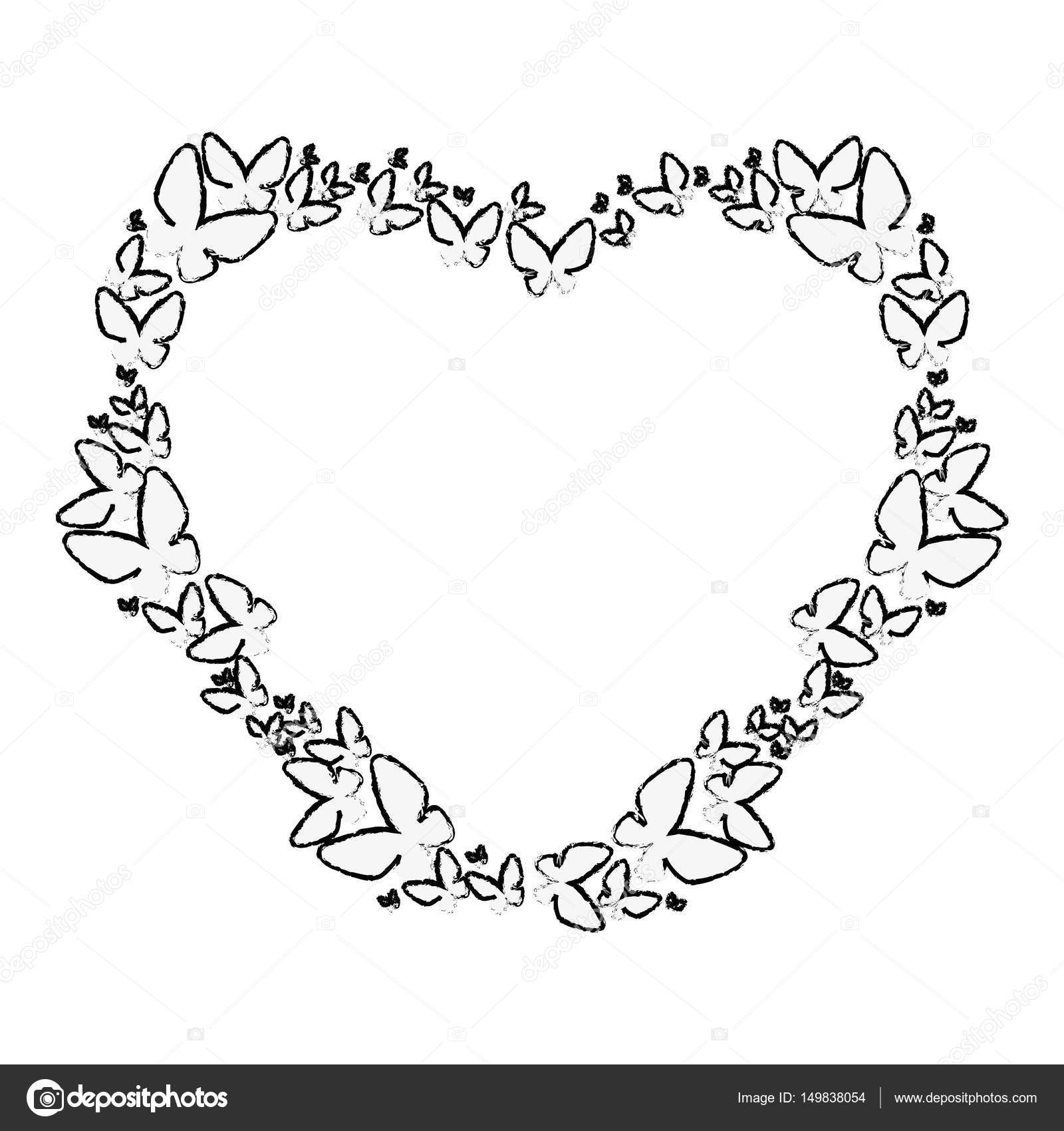 Download Heart floral frame icon — Stock Vector © yupiramos #149838054