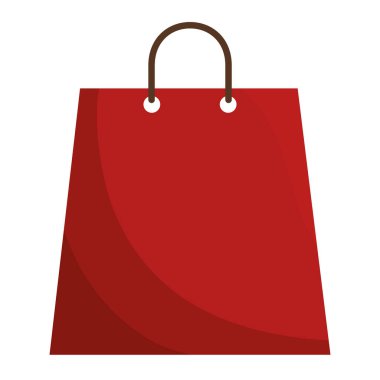 alışveriş çantası kağıt izole simgesi