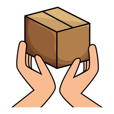 karton kutu ambalaj simgesi