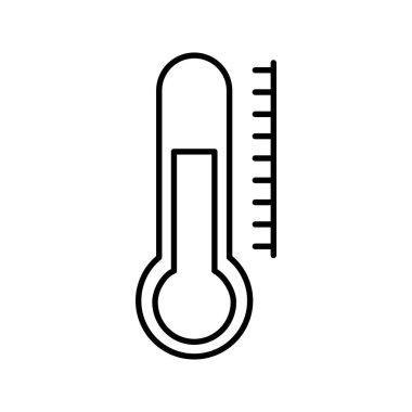 termometre ölçü sıcaklık simgesi
