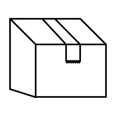 karton kutu ambalaj simgesi