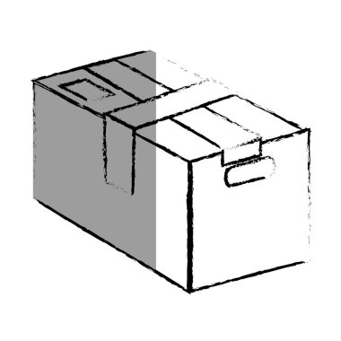 karton kutu ambalaj simgesi