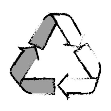 okları geri dönüşüm sembolü simgesi