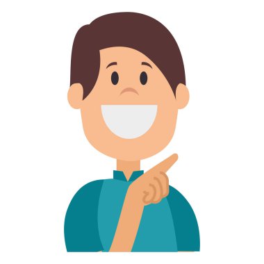 genç adam avatar karakter