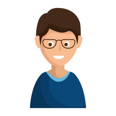 genç adam avatar karakter