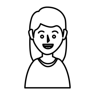 genç kadın avatar karakter